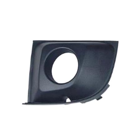 Fiat 500 2007 Onwards LH (Passengers Side) Front Bumper Grille, With Fog Lamp Hole, TUV Approved