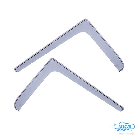 DGA Front Wind Deflectors For Ford Transit Flatbed/ Chassis 2000 2006