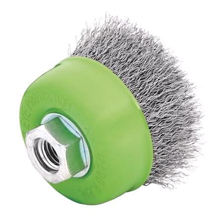 Draper 08052 Stainless Steel Crimped Wire Cup Brush, 75mm, M14