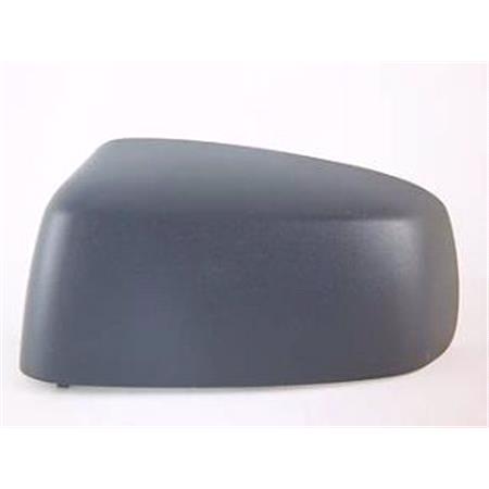 Left Wing Mirror Cover (black) for FIAT PANDA, 2003 2009