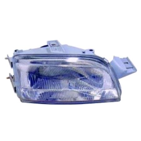 Right Headlamp (H4 Bulb, Hella Type, Original Equipment) for Fiat PUNTO 1994 1999