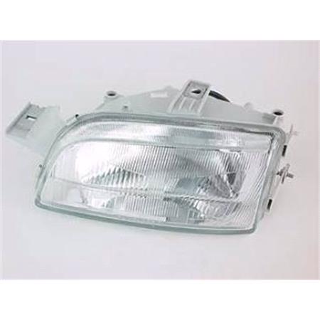 Left Headlamp (H4 Bulb, Carello Type Only) for Fiat PUNTO 1994 1999