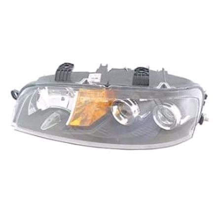 Left Headlamp With Fog Lamp (H1 + H1 + H3, Original Equipment) for Fiat PUNTO 2001 2003