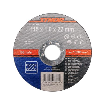 METAL CUTTING DISC 115x1.0x22MM