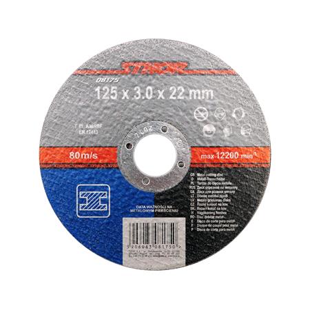 METAL CUTTING DISC 125x3.0x22MM