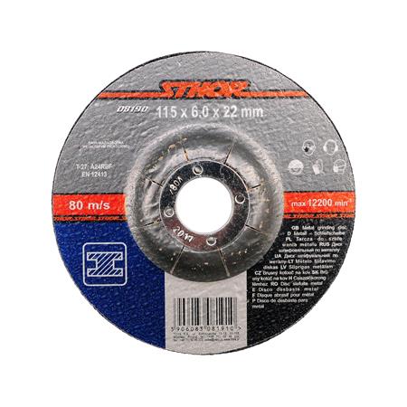 METAL GRINDING DISC 115x6.0x22MM