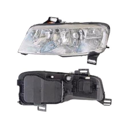 Left Headlamp (5 Door Model Only, Original Equipment) for Fiat STILO Multi Wagon 2001 on