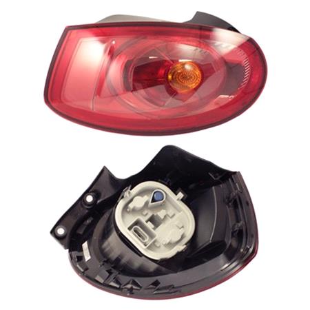 Left Rear Lamp (On Body, Supplied With Bulbholder, Original Equipment) for Fiat BRAVO Van 2007 on