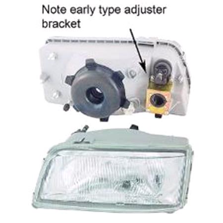 Left Headlamp (Original Equipment) for Peugeot BOXER Flatbed / Chassis 1994 2001