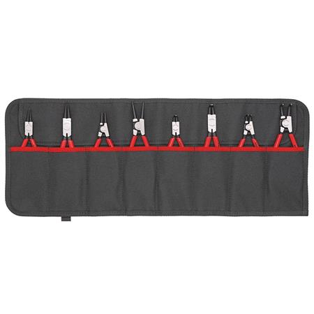 KNIPEX Set of Circlip Pliers, 8 Parts