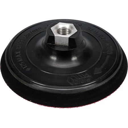 RUBBER DISC / VELCRO 125MM