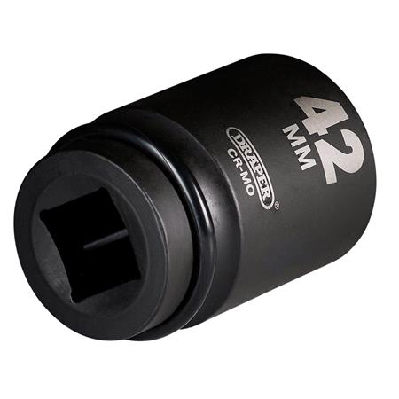 Draper 08513 HI TORQ Deep Impact Socket, 1" Sq. Dr., 42mm