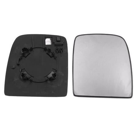 Right Upper Wing Mirror Glass (heated) and Holder for Citroen DISPATCH van, 2007 Onwards