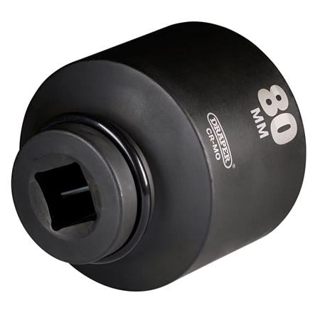 Draper 08525 HI TORQ Deep Impact Socket, 1" Sq. Dr., 80mm