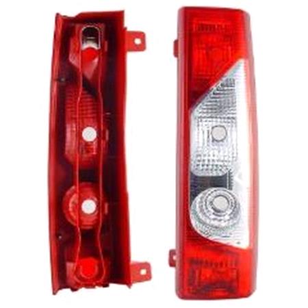 Right Rear Lamp (Supplied Without Bulbholder) for Peugeot EXPERT Flatbed / Chassis 2007 2016