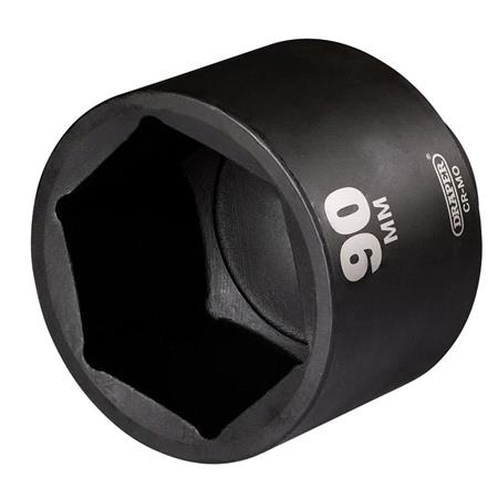 Draper 08527 HI TORQ® Deep Impact Socket, 1" Sq. Dr., 90mm
