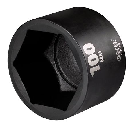 Draper 08529 HI TORQ® Deep Impact Socket, 1" Sq. Dr., 100mm