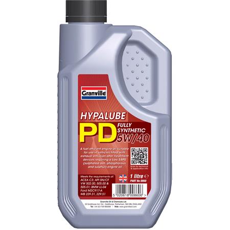 Hypalube PD 5W40   1 litre
