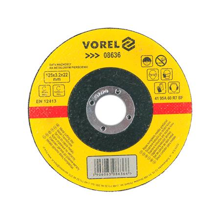 METAL CUTTING DISC 125x3.2x22MM