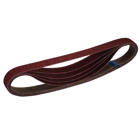 Draper 08701 Cloth Sanding Belt, 25 X 762mm, 180 Grit (Pack Of 5)