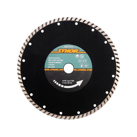 DIAMOND BLADE, TURBO 230MM