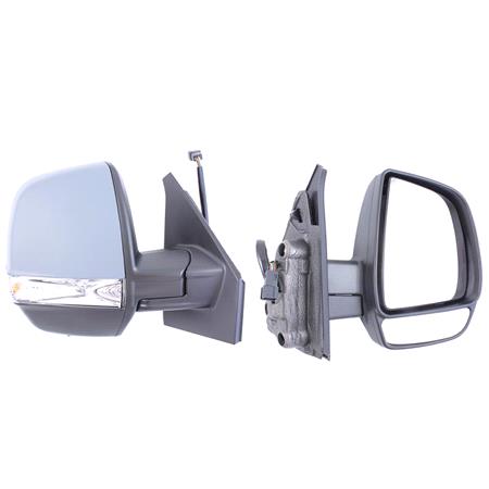 Right Wing Mirror (electric, heated, indicator, double glass, temp. sensor) for Opel COMBO Platform, 2012 Onwards