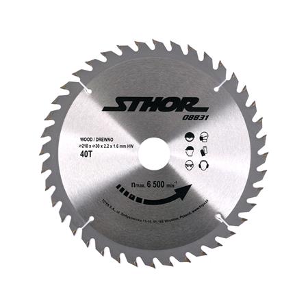 TCT BLADE FOR WOOD D210 T40 d30
