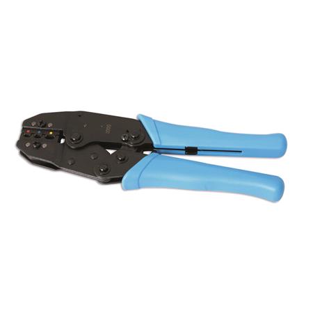 LASER 0884 Ratchet Crimping Pliers for Insulated Terminals