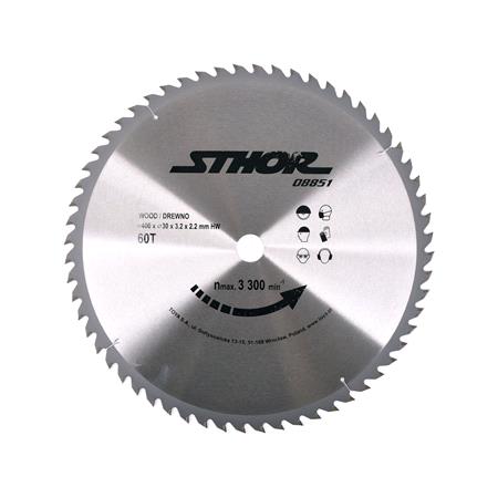 TCT BLADE FOR WOOD D400 T60 d30