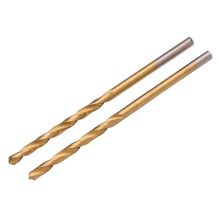 Draper 08860 HSS Titanium Nitride Coated Drill Bit, 2.0mm x 49mm (Pack of 2)