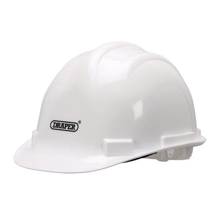 Draper 08908 Safety Helmet, White