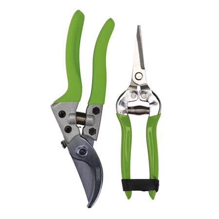 Draper 08987 Bypass Pruner and Flower Shear Set (2 Piece)