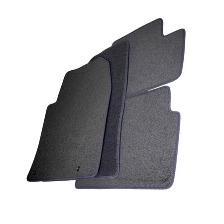 Tailored Car Mats for Mitsubishi GRANDIS, 2004 2011   Mustang Grey   5 Piece   No Clips