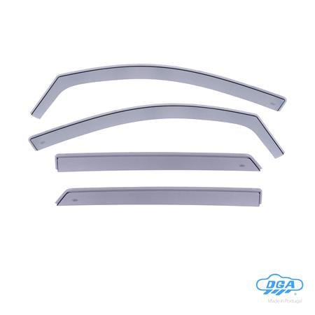 DGA Front and Rear Wind Deflectors for Hyundai TUCSON, 2015 2020, 5 Door