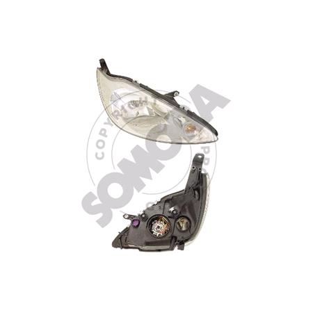 Right Headlamp (To Take H7 + H7 Bulbs, Original Equipment) for Ford MONDEO Saloon 1995 1996