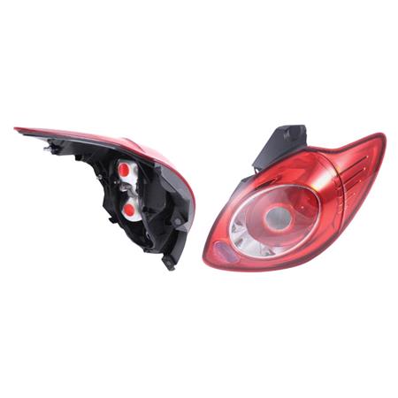 Right Rear Lamp (With Fog Lamp, Supplied Without Bulbholder) for Ford KA 2009 on