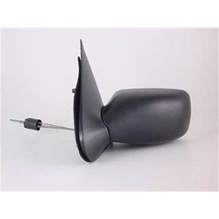 Left Wing Mirror (manual) for Ford COURIER van 1998 2002