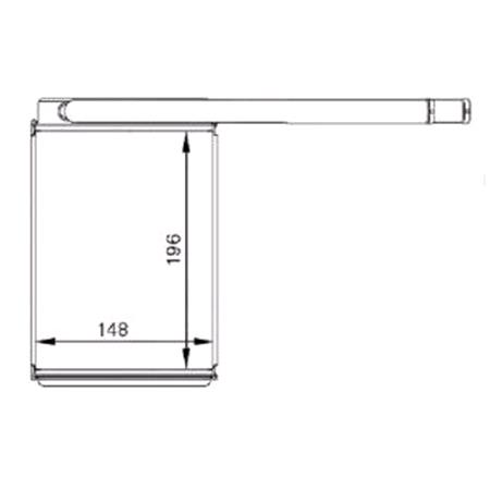 Somora Interior Heating Heat Exchanger   092550