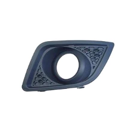 Ford Fiesta 2006 2008 LH (Passengers Side) Front Bumper Grille, With Fog Lamp Hole, TUV Approved