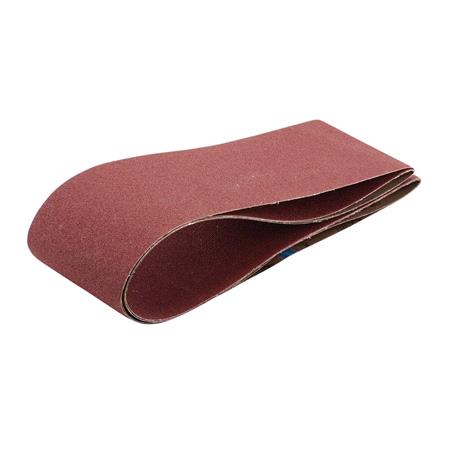 Draper 09416 Cloth Sanding Belt, 152 x 2010mm, 80 Grit (Pack of 2)