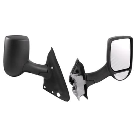 Right Mirror (Electric, Long Arm) for Ford TRANSIT Bus, 2000 2014