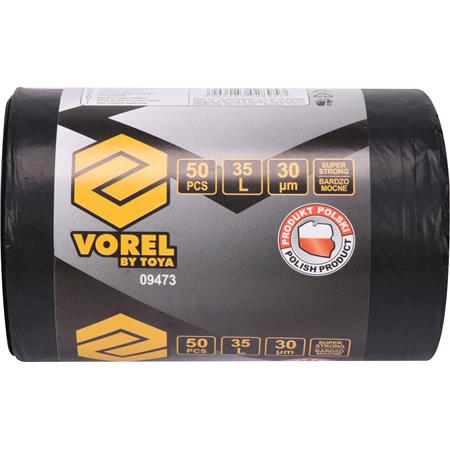 WASTE BAGS SUPER STRONG 35L 50PCS