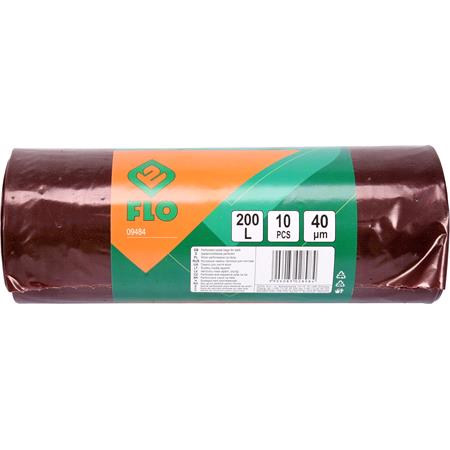 PERFORADED WAST BAGS FOR LEAFS 200L 10PC