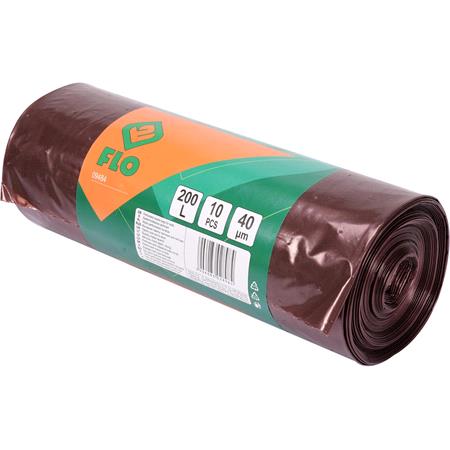 PERFORADED WAST BAGS FOR LEAFS 200L 10PC