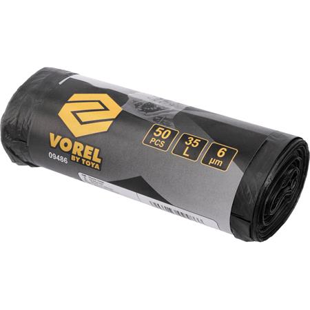 WASTE BAGS 35L 50PCS /VOREL/