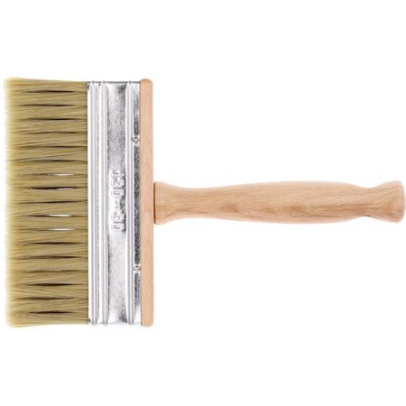 WALLPAPER BRUSH, WOODEN HANDLE 130MM