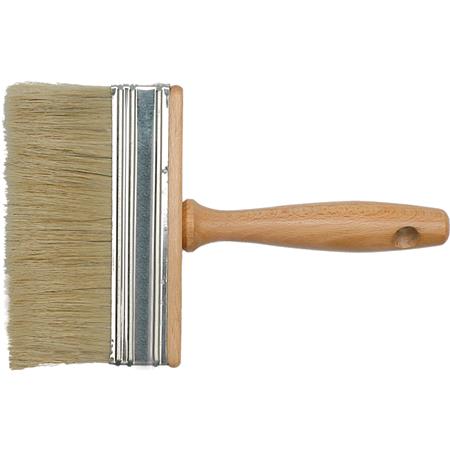 WALLPAPER BRUSH, WOODEN HANDLE 140MM