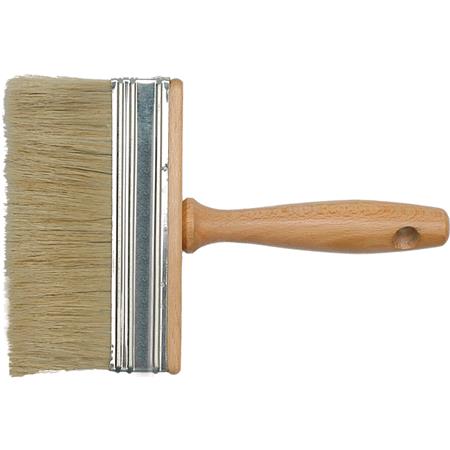 WALLPAPER BRUSH, WOODEN HANDLE 150MM