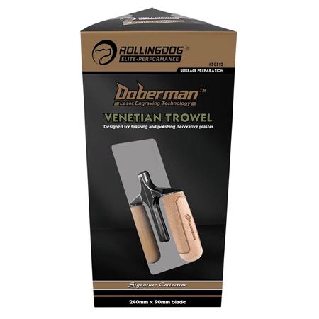 ROLLINGDOG DOBERMAN Venetian Trowel, 240 x 90mm