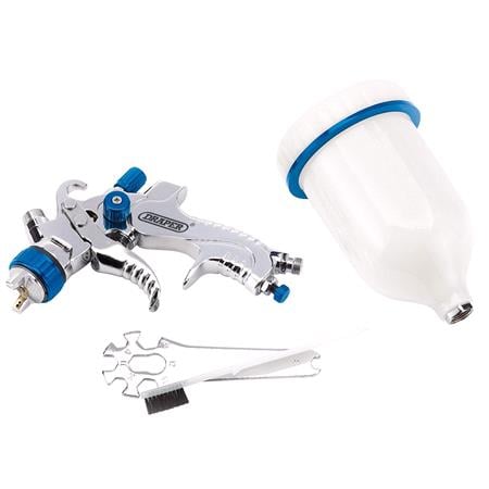 Draper 09706 Gravity Feed HVLP Air Spray Gun, 600ml